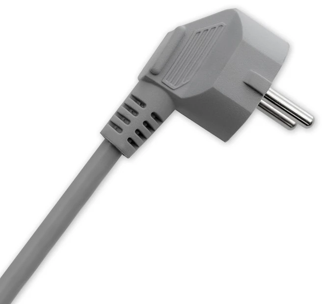 QOLTEC 50275 Maitinimo juosta 5 lizdai 1,8m Pilkas