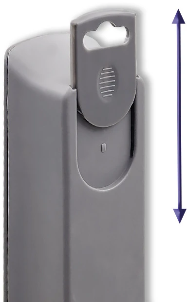 QOLTEC 50275 Maitinimo juosta 5 lizdai 1,8m Pilkas
