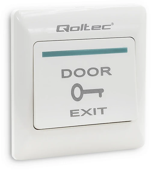QOLTEC 52450 Exit Button baltas
