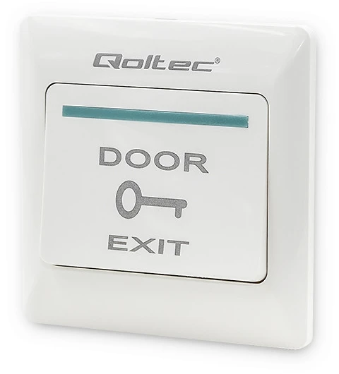 QOLTEC 52450 Exit Button baltas