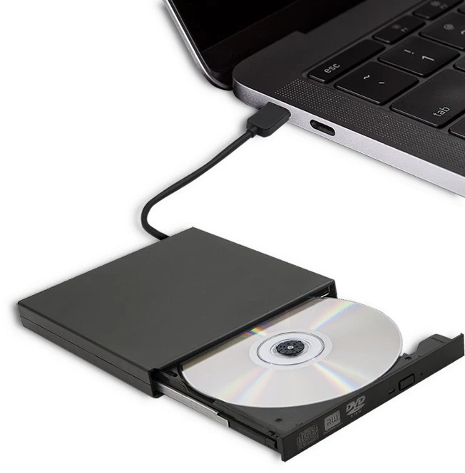 Qoltec išorinis DVD-RW įrašymo įrenginys USB 2.0
