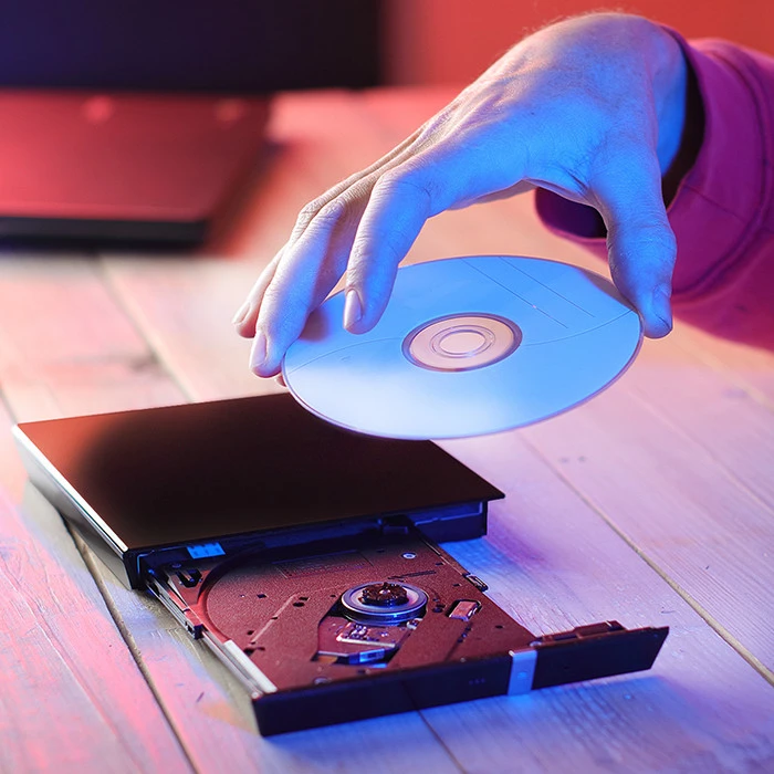 QOLTEC išorinis DVD-RW įrašymo įrenginys USB 3.0