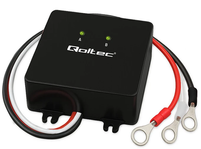 Qoltec įtampos balansavimo įrenginys 24V baterijoms 2 x 12V 5A LiFePO4 AGM GEL