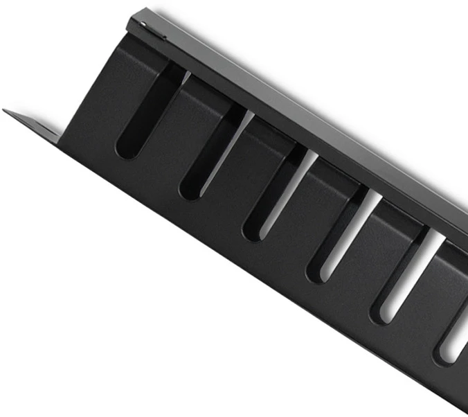 QOLTEC 54476 Kabelių laikiklis RACK 19 colių 1U