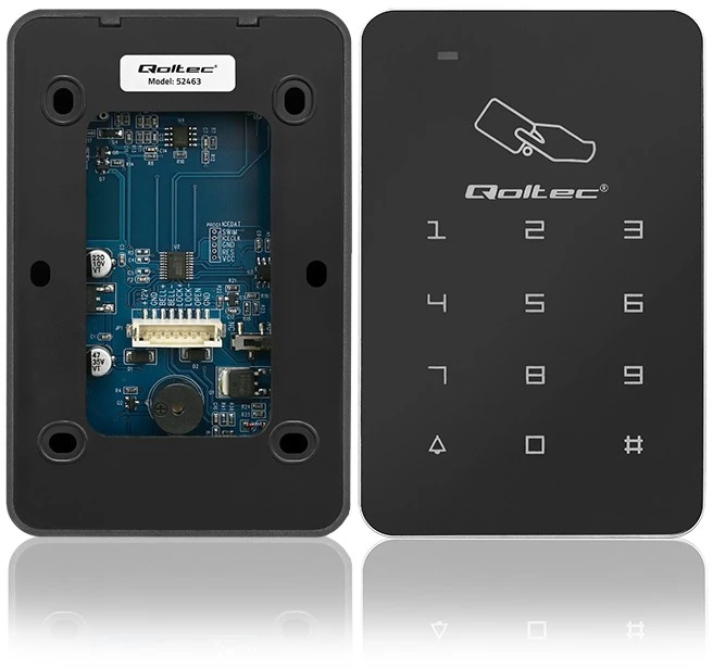 „Qoltec FEBE“ kombinuota spyna su RFID skaitytuvu | Kodas | Kortelė | Pakabutis | EM