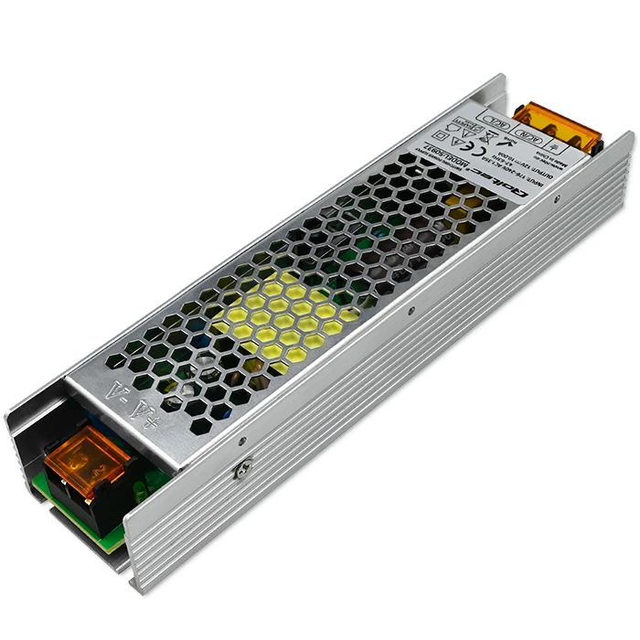 QOLTEC 50937 Qoltec Impulse maitinimo šaltinis SLIM | IP20 | 176V-276V | 120W | 12V | 10A