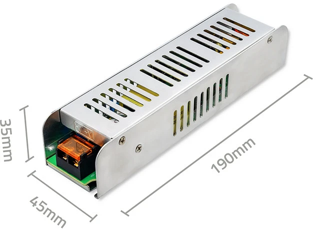 QOLTEC 50964 Qoltec LED tvarkyklė IP20 120W 12V 10A plona