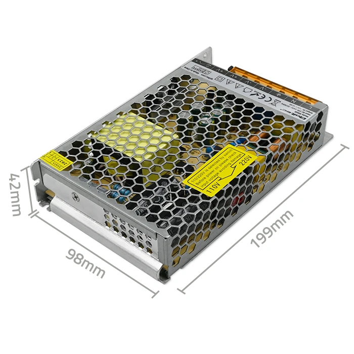 QOLTEC 50928 Qoltec Impulse maitinimo šaltinis | IP20 | 110V-220V | 150W | 12V | 12,5A