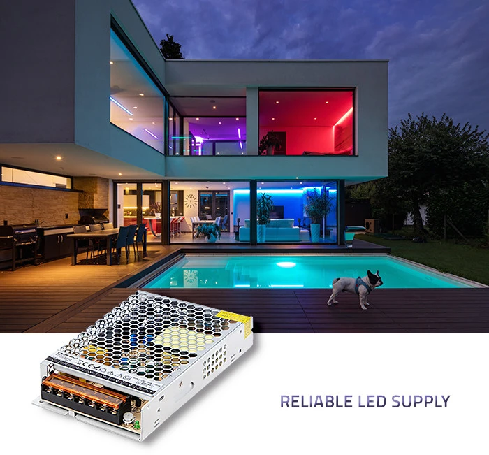 QOLTEC 50967 LED tvarkyklė IP20 150W 12V 12.5A Slim
