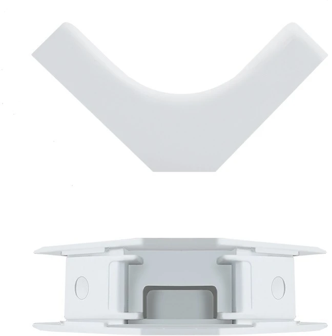 Qoltec lenkimo kampas 45 x 18 mm