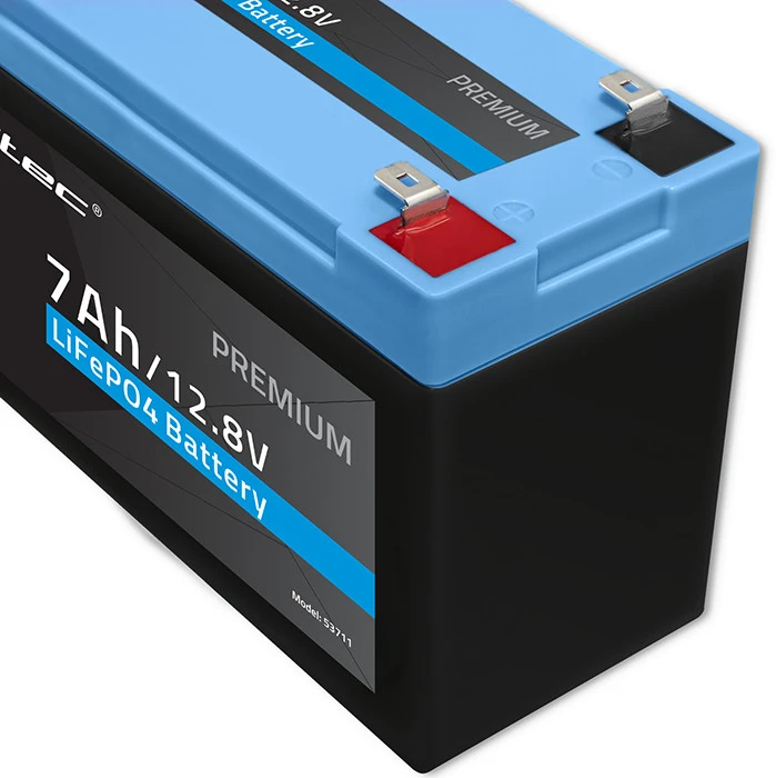 Qoltec LiFePO4 ličio geležies fosfato baterija 12.8V 7Ah 89.6Wh BMS