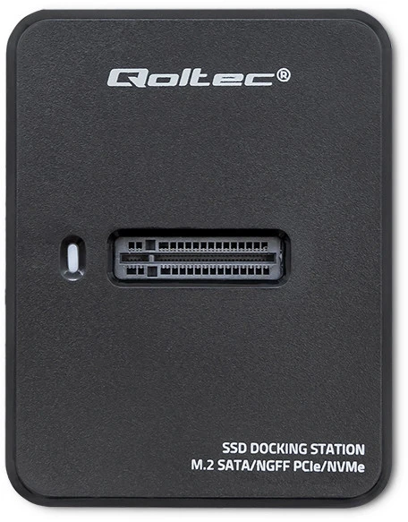 QOLTEC 50313 prijungimo stotelė SSD M.2 SATA PCIe NGFF NVMe USB 3.1