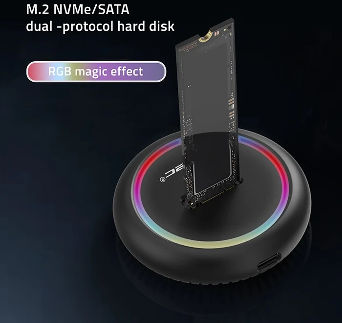 M.2 SSD Dokų Stotis - Qoltec 52275