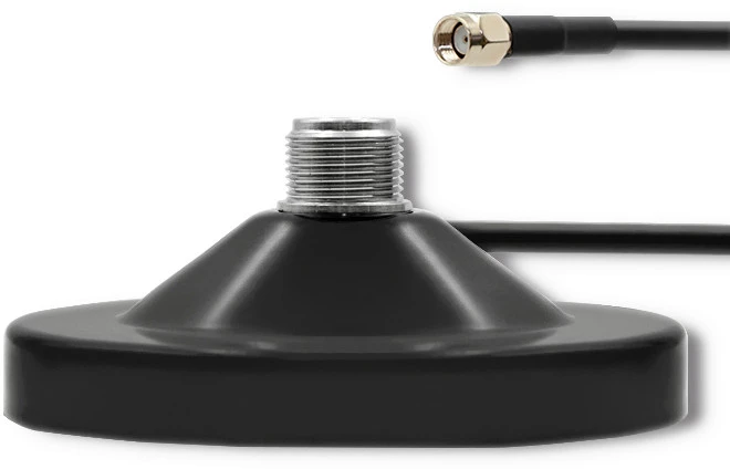QOLTEC 57031 Magnetinis pagrindas su kabeliu 2m N Moteris SMA Female