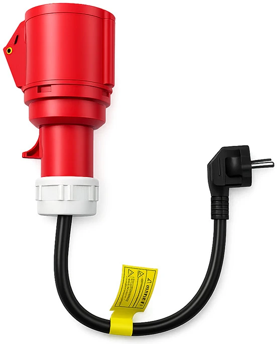 Qoltec Maitinimo adapteris CEE 32A 5P 400V į SCHUKO 230V 16A 3.5 kW