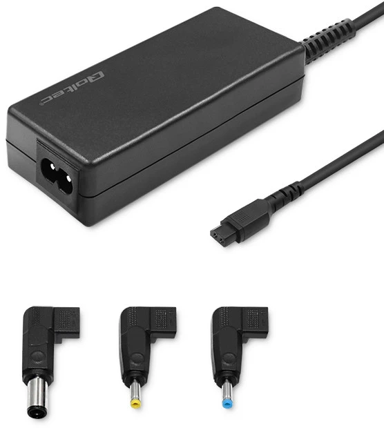 QOLTEC 51758 Maitinimo adapteris, skirtas HP 65W 3 kištukams