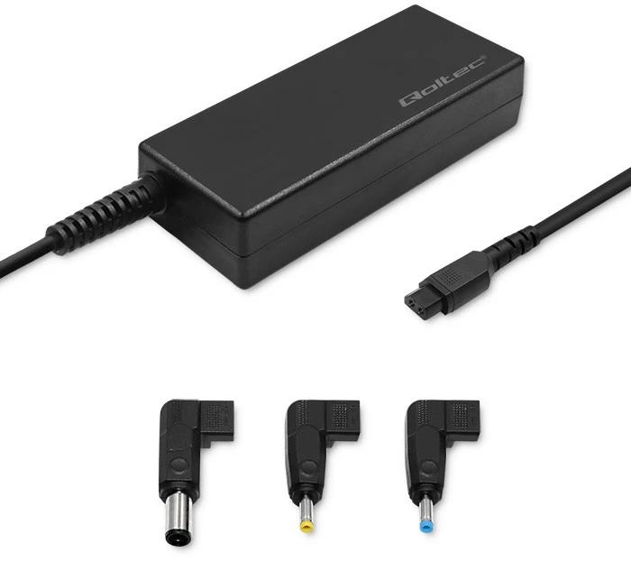 QOLTEC 51758 Maitinimo adapteris, skirtas HP 65W 3 kištukams
