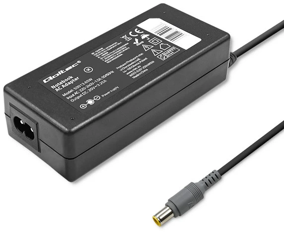 QOLTEC 50013 Nešiojamas kompiuteris AC power adapter IBM 65W 3.52A 20V 7.9x5.5+pin IBM