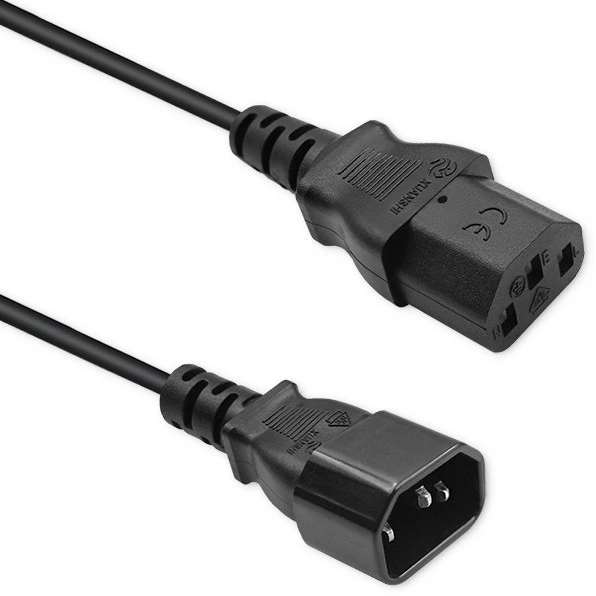 QOLTEC 53899 kintamosios srovės maitinimo kabelis UPS C13/C14 5m