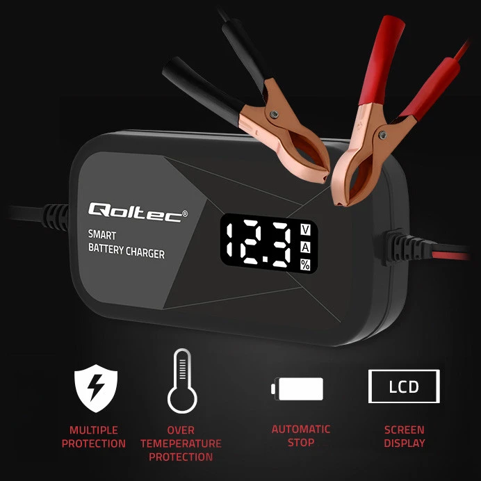 Įkroviklis 12V Qoltec 52492