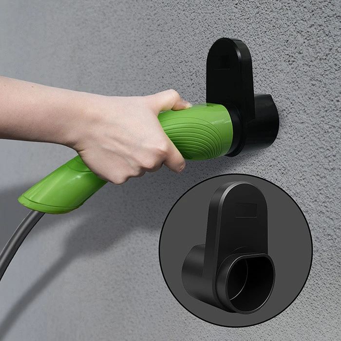 Qoltec 2in1 Type2 | 22kW | 400V | Wi-Fi | TUYA | SMART LIFE | LCD | Nešiojamas | Sieninis įkroviklis | 7m