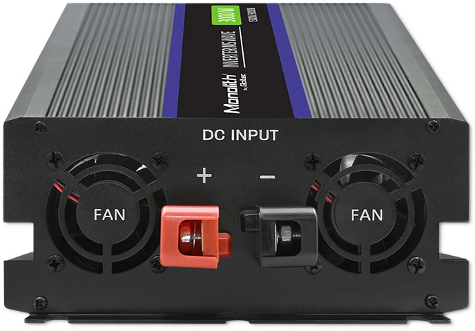 QOLTEC 51927 Monolitinis įtampos keitiklis 3000 MS Wave / 12V iki 230V / 1500/3000 / USB