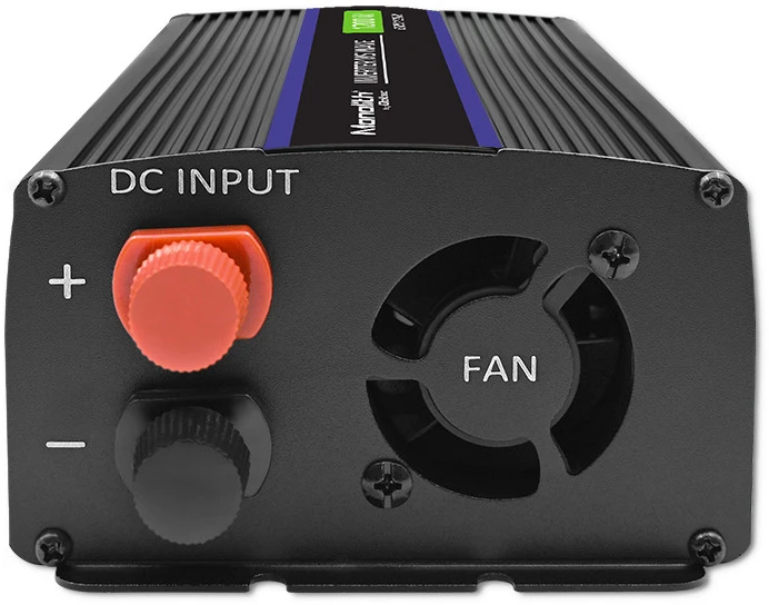 QOLTEC 51925 Monolitinis įtampos keitiklis 1200 MS Wave / 12V iki 230V / 600/1200W / USB