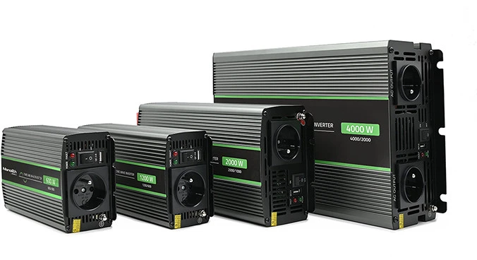QOLTEC 51935 grynos sinusinės bangos keitiklis, monolitas / 2000 W / 4000 W / 12 V–230 V