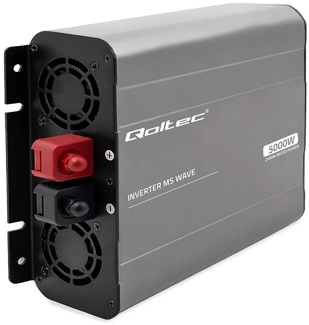 Qoltec MS Wave | 12 V - 230 V | 2500/5000 W | USB