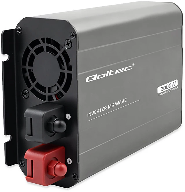 Qoltec MS Wave | 12 V - 230 V | 1000/2000 W | USB