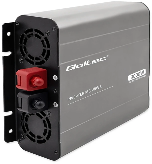 Qoltec MS Wave | 12 V - 230 V | 1500/3000 W | USB