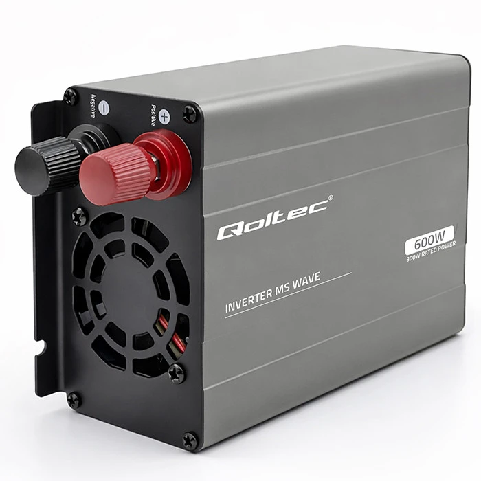 Qoltec MS Wave | 12 V - 230 V | 300/600 W | USB