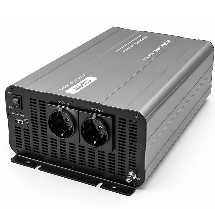 Qoltec MS Wave | 12 V - 230 V | 3000/6000 W | USB