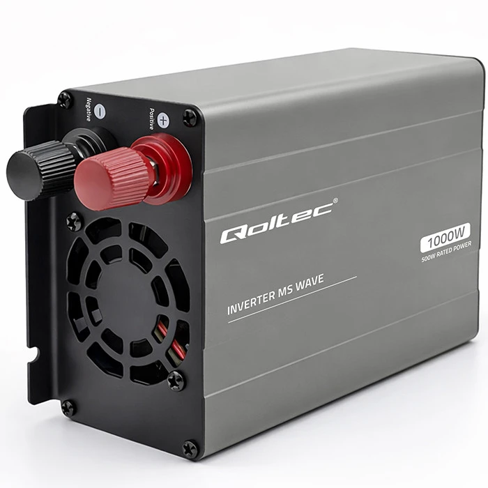 Qoltec MS Wave | 12 V - 230 V | 500/1000 W | USB