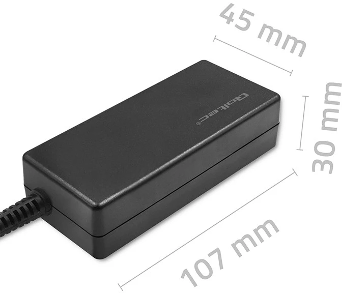 QOLTEC 52410 Maitinimo adapteris Acer 40W / 19V / 2.1A / 5.5x1.7 / maitinimo kabeliui