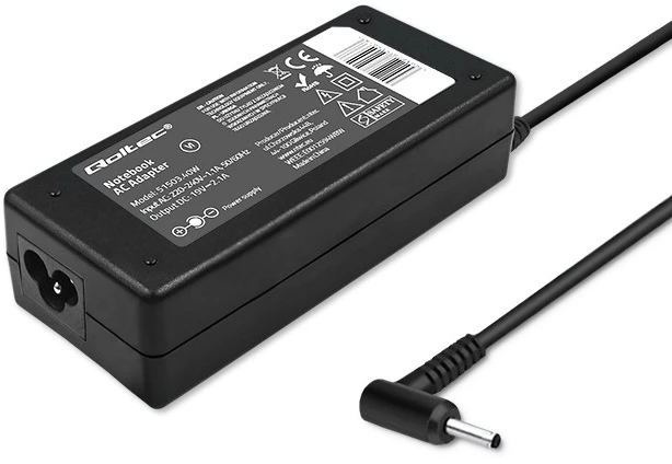 QOLTEC 51503 Nešiojamas kompiuteris AC power adapter Asus 40W 2.1A 19V 2.5x0.7