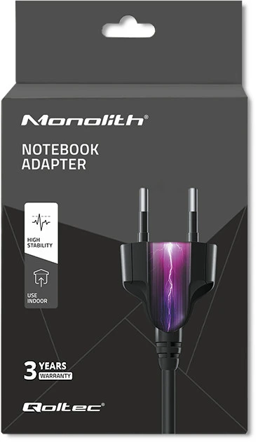 Qoltec kroviklis skirtas Sony Asus 40W | 19V | 2.1A | 4.8x1.7 | +kabelis zasilający