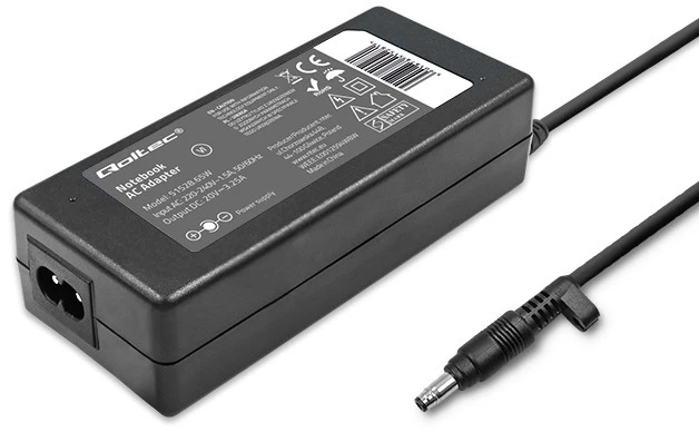 QOLTEC 50072 Nešiojamas kompiuteris kintamosios srovės adapteris HP Compaq 65W 18.5V 3.5A (4.2+4.8) 1.7