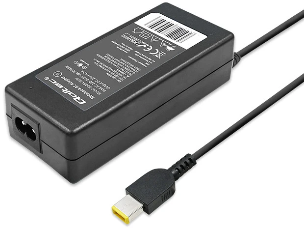 Qoltec 50054 maitinimo adapteris nešiojamam Lenovo  kompiuteriui 90 W | 20 V | 4,5 A | Slim tip+pin | su maitinimo laidu