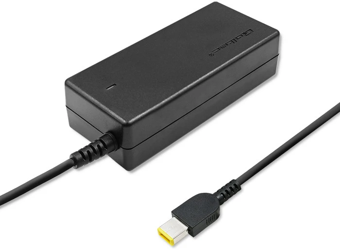 QOLTEC 50053 Nešiojamas kompiuteris Kintamosios srovės adapteris Lenovo 65W 20V 3.25A Plonas antgalis + maitinimo laidas