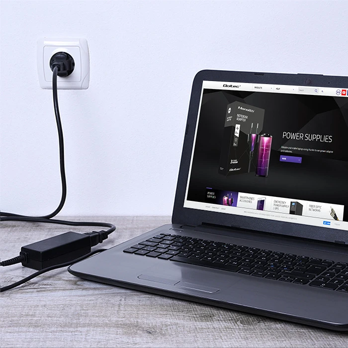 QOLTEC 52393 Maitinimo adapteris, skirtas Lenovo 45W 20V 2.25A 4.0x1.7