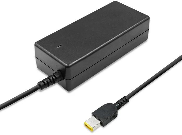 Qoltec 50054 maitinimo adapteris nešiojamam Lenovo  kompiuteriui 90 W | 20 V | 4,5 A | Slim tip+pin | su maitinimo laidu