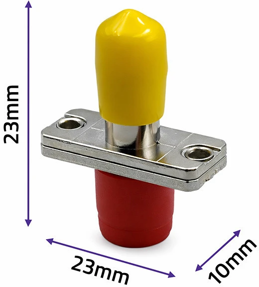 Qoltec Optinio pluošto adapteris FC/UPC - ST/UPC Simplex Singlemode