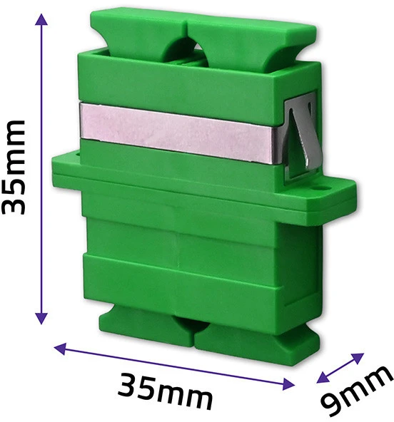 QOLTEC 54143 Qoltec Optic adapter SC/APC duplex SingleMode