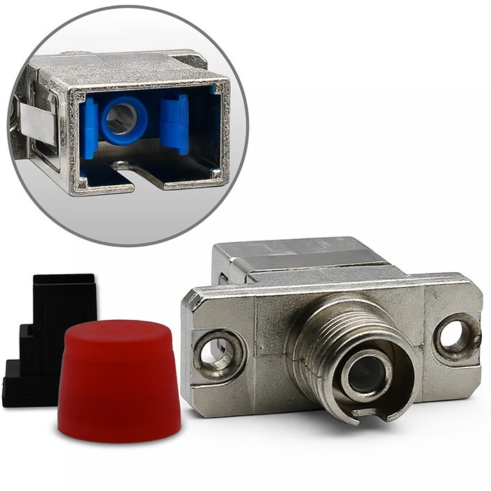 Qoltec Optinio pluošto adapteris SC/UPC - FC/UPC Simplex Singlemode