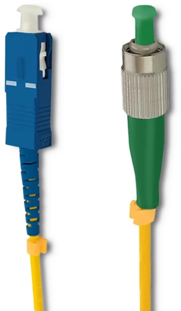 Qoltec Optinio pluošto kabelis FC/APC - SC/UPC 15m