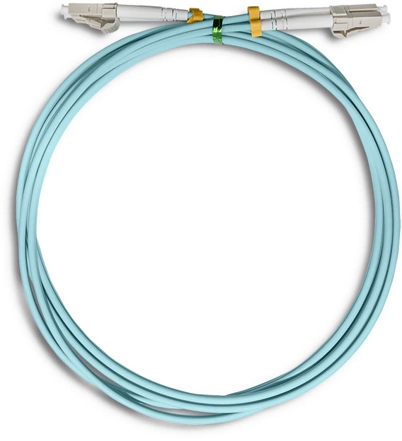 QOLTEC 54076 Qoltec Optic Patchcord LC/UPC - LC/UPC Multimode 50/125 OM3 Duplex 2m