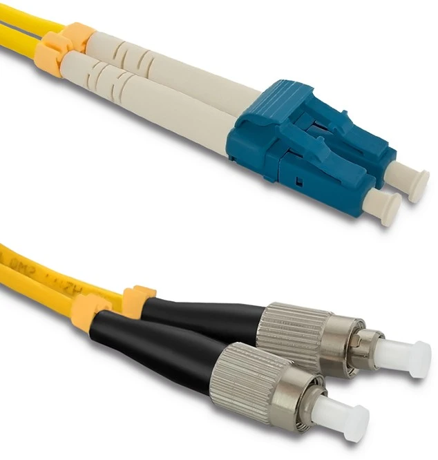 Qoltec Optinio pluošto kabelis LC/UPC-FC/UPC 3m