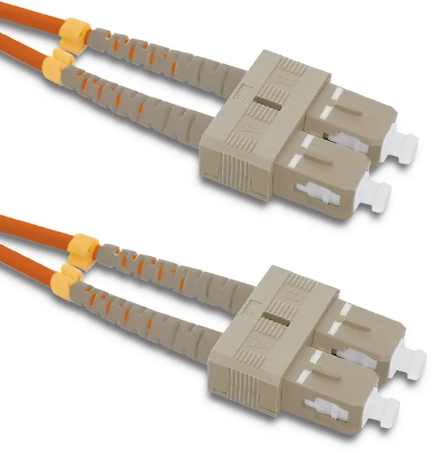 Qoltec Optinio pluošto kabelis SC/UPC - SC/UPC 50/125 OM2 Duplex 5m
