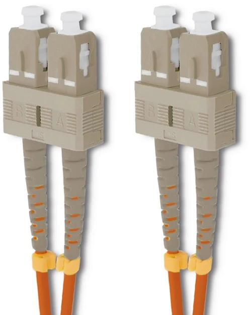 Qoltec Optinio pluošto kabelis SC/UPC - SC/UPC 50/125 OM2 Duplex 5m